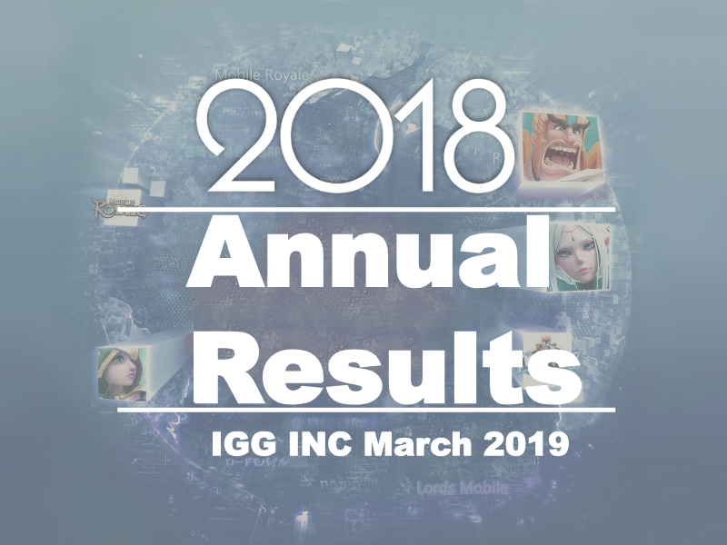 Cover of IGG 2018 Annual Results