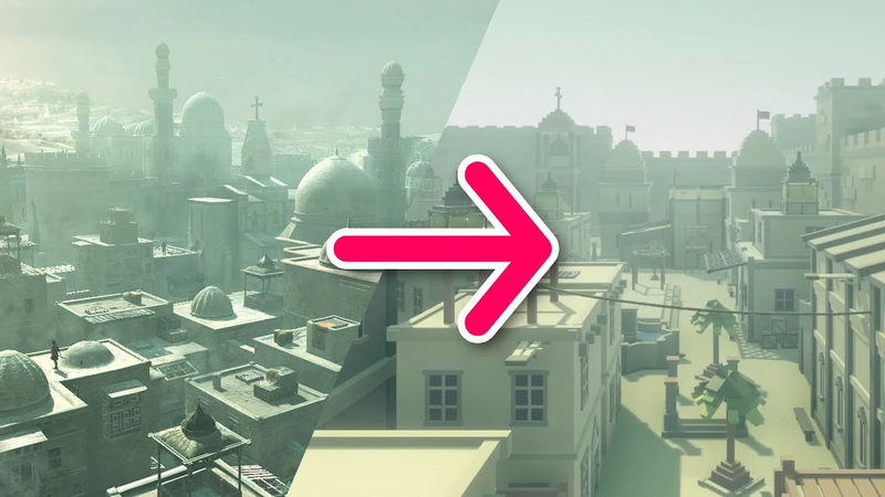 Cover of Remaking Assassin's Creed Level W/ NO MODELING SKILLS