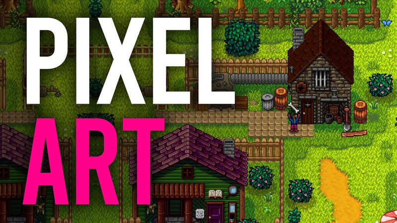 Cover of How to draw PIXEL ART GAME CHARACTERS (PS TUTORIAL)