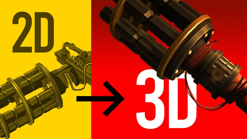 Cover of 5 Secrets For Gorgeous 2D AND 3D Game Art