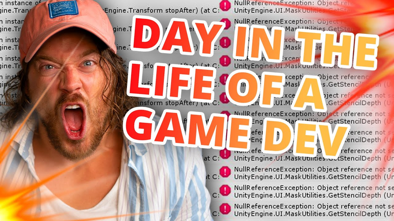 Cover of A DAY IN THE LIFE of a Game Developer (THE TRUTH!)