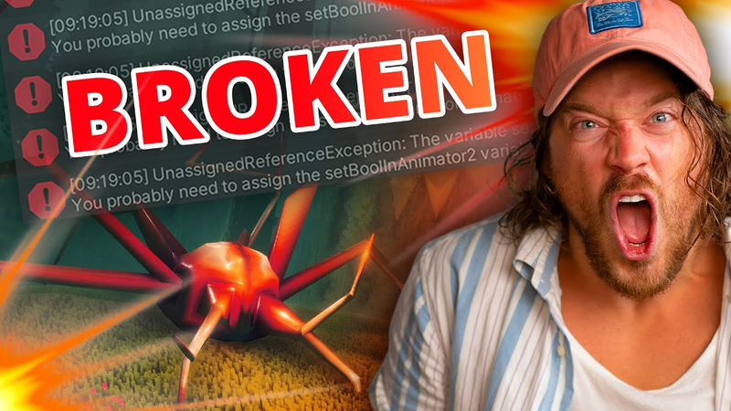 Cover of I Made A 3D Game And EVERYTHING BROKE