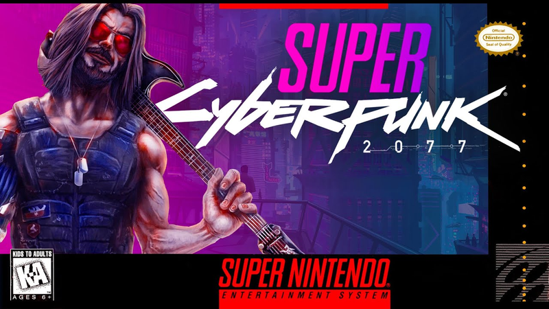 Cover of I made Cyberpunk 2077... BUT IT'S 2D