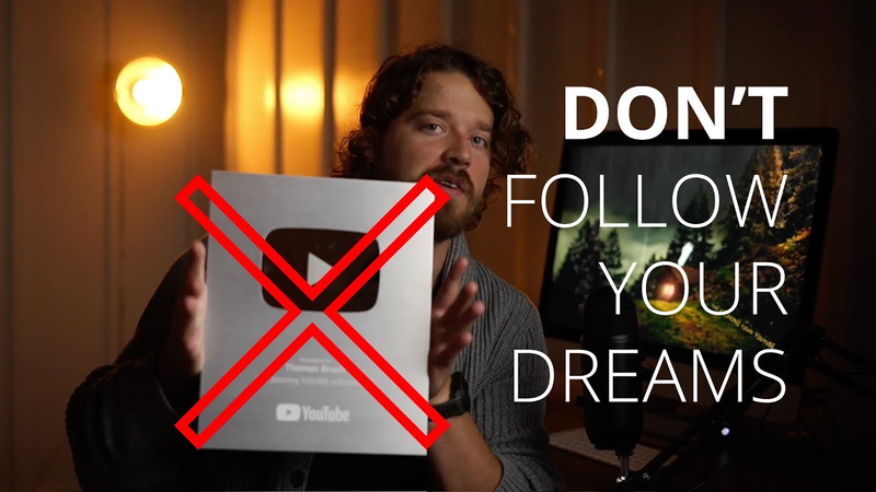 Cover of Don't follow your dreams (it's a scam)!