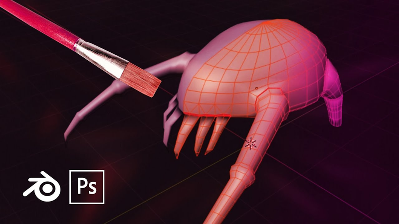 Cover of 3D Texturing Basics (Unity + Blender 2.8 Tutorial!)