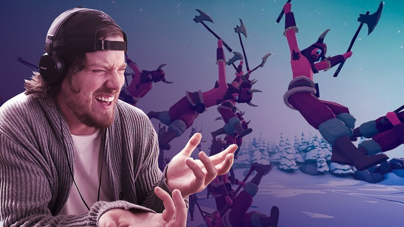 Cover of Game dev reacts to INSANE PHYSICS game | Totally Accurate Battle Simulator