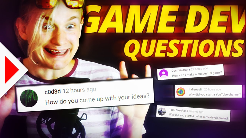 Cover of I Answer All Your Game Dev Questions | Q&A