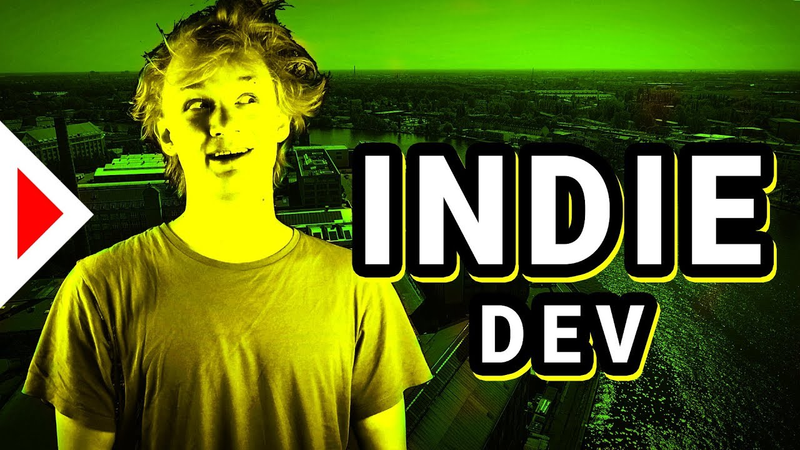 Cover of 1 Day in the Life of an Indie Game Developer