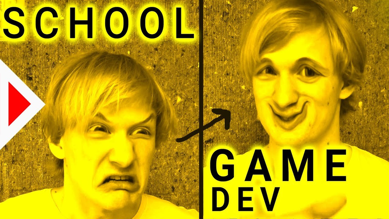 Cover of Get Into Game Development - Should You Quit School? - (For Students!)