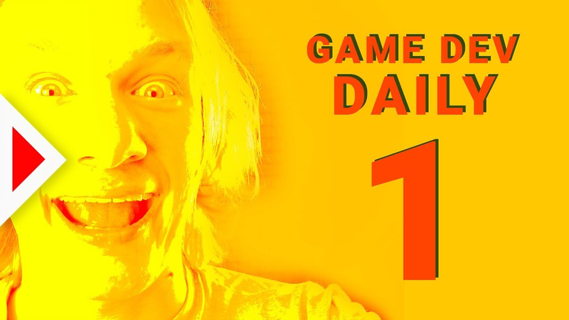 Cover of Game Dev Daily #001 - New Schedule & AI Voice.