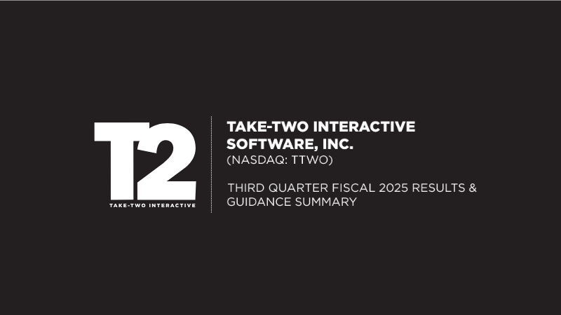 Cover of Third Quarter Fiscal 2025 Results and Guidance Summary