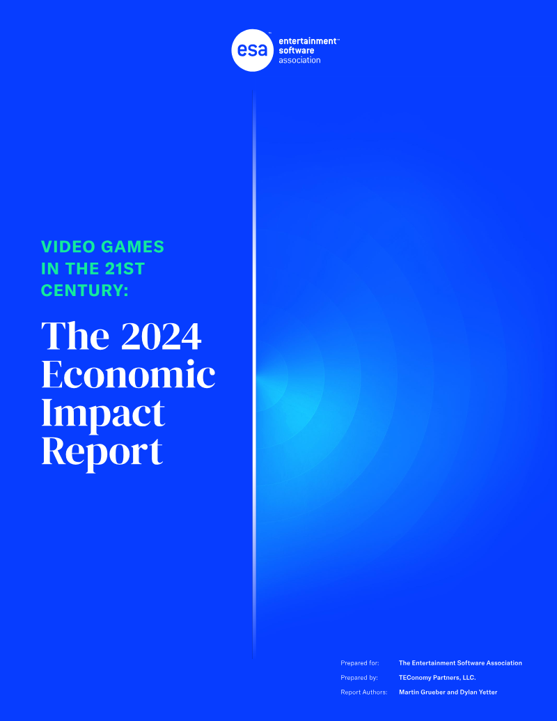 Cover of Video Games in the 21st Century: The 2024 Economic Impact Report