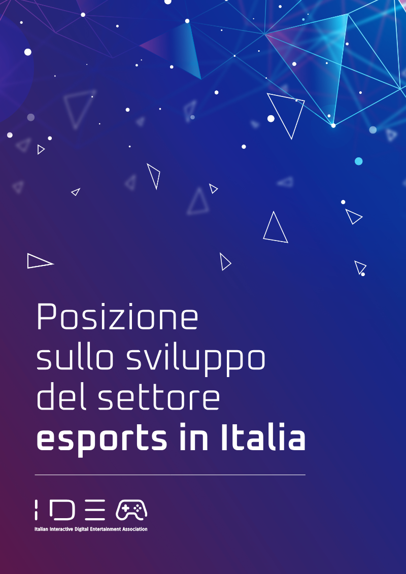 Cover of Posizione sullo Sviluppo del Settore Esports in Italia