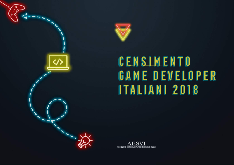 Cover of Censimento Game Developer Italiani 2018