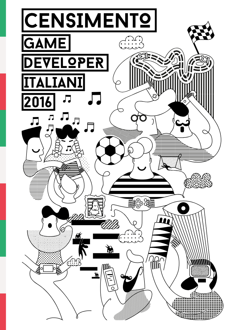 Cover of Censimento Game Developer Italiani 2016