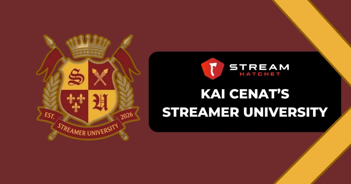 Cover of Kai Cenat’s Streamer University on Live Streaming
