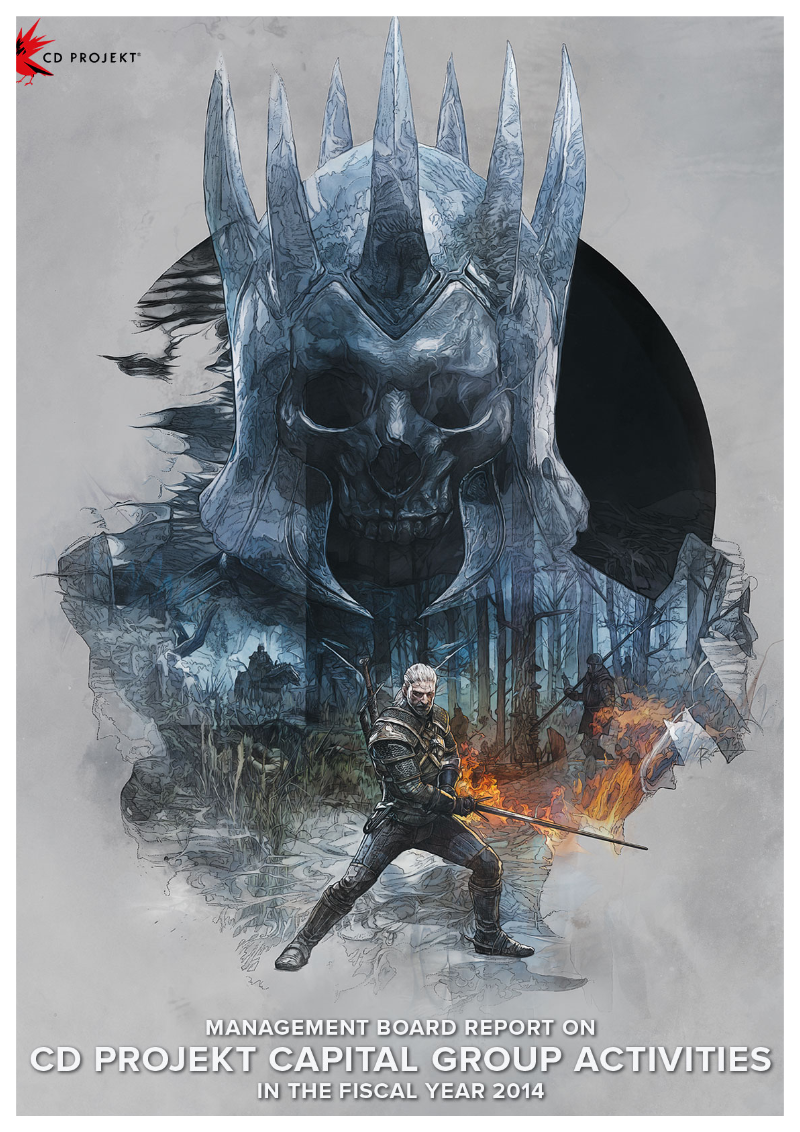 Cover of Management Board Report on CD PROJEKT Capital Group Activities: 2014