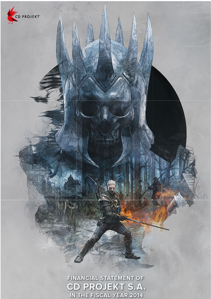 Cover of Separate Financial Statement of CD PROJEKT S.A. for 2014