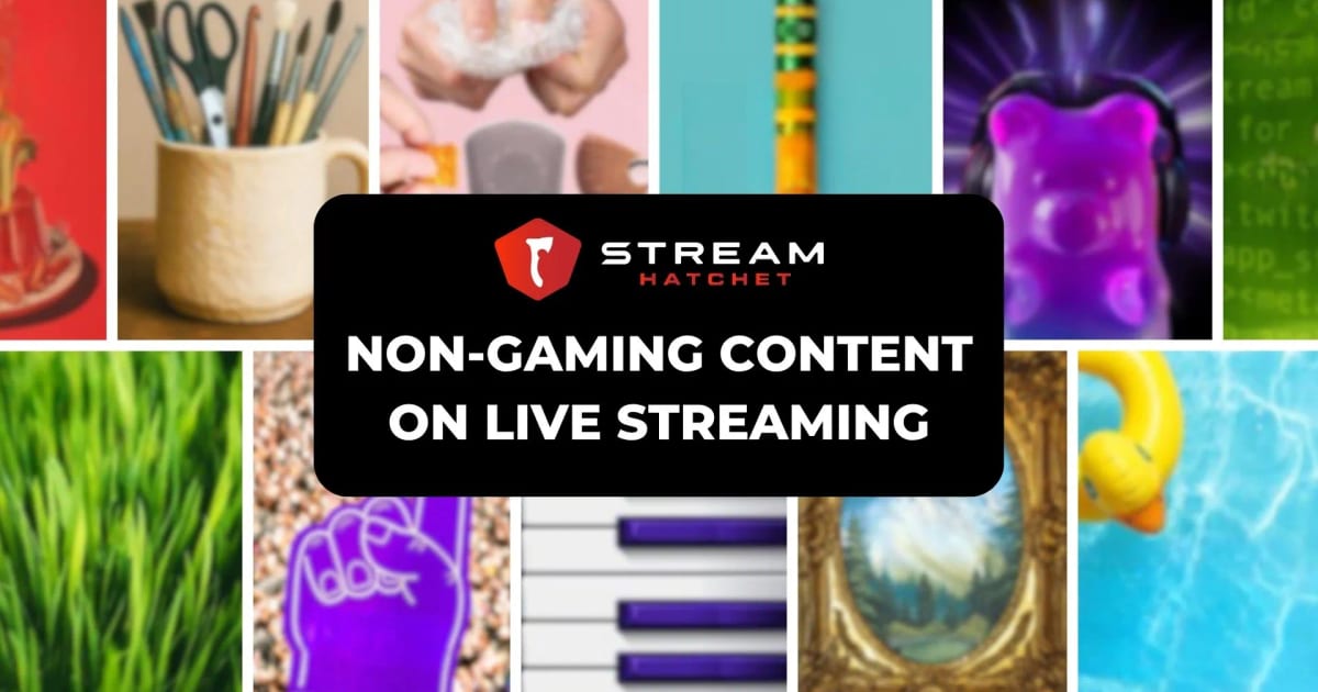 Cover of Non-Gaming Trends on Live Streaming: Travel, Sports, and Music