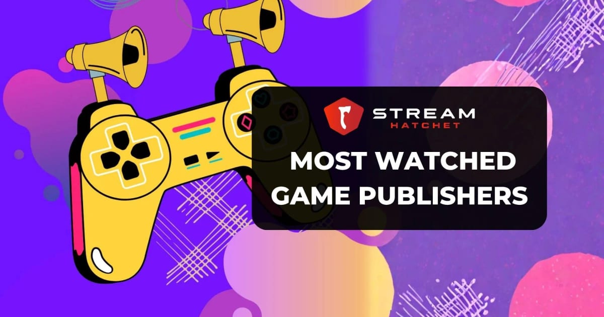 Cover of Most Watched Game Publishers on Live Streaming