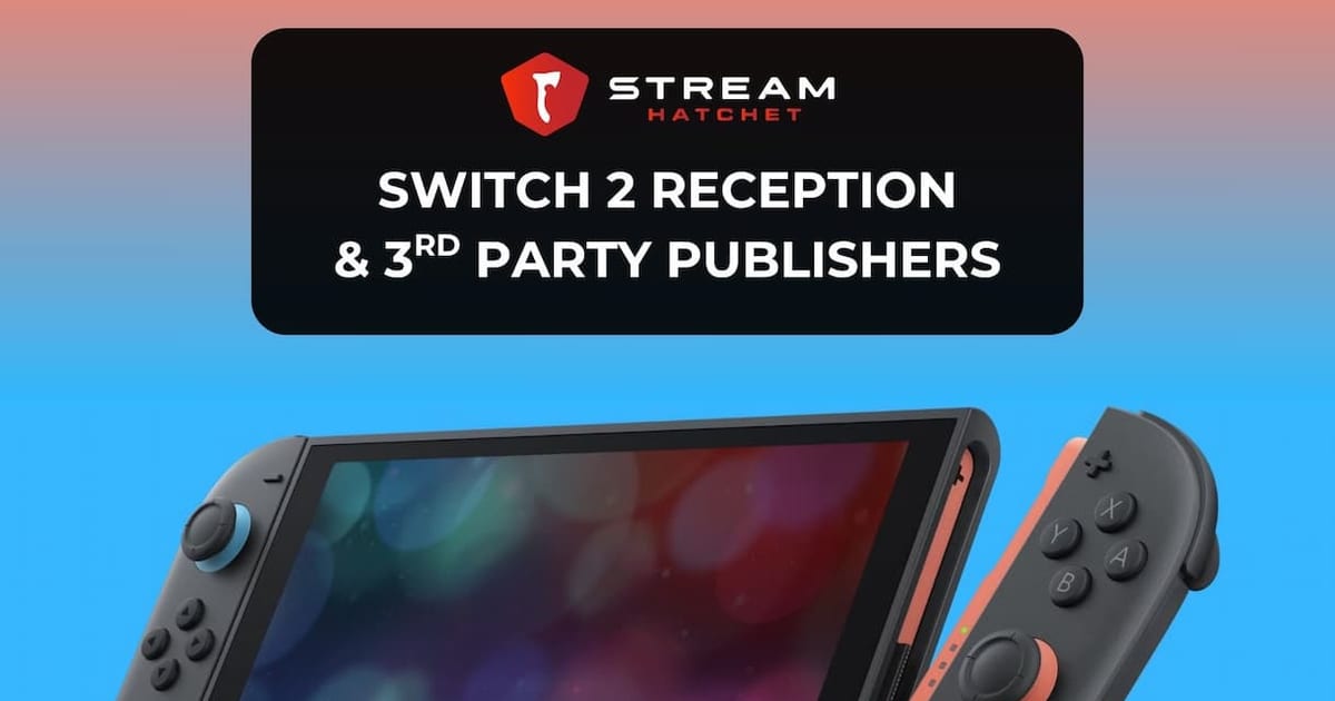 Cover of The Reaction to Switch 2 on Live Streaming