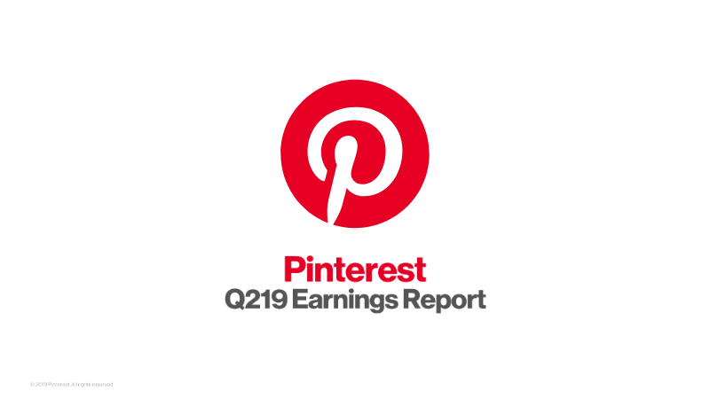 Cover of Pinterest Q2 2019 Earnings Report