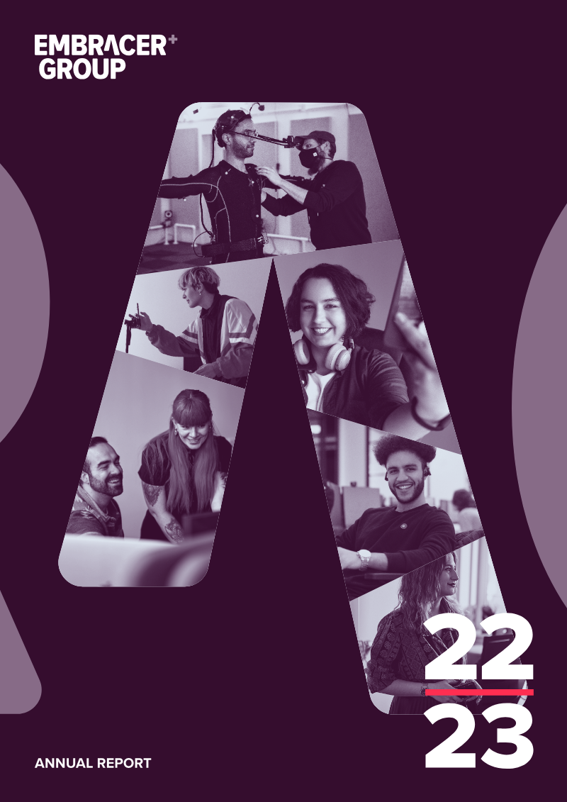 Cover of Embracer Group Annual Report 2022/23