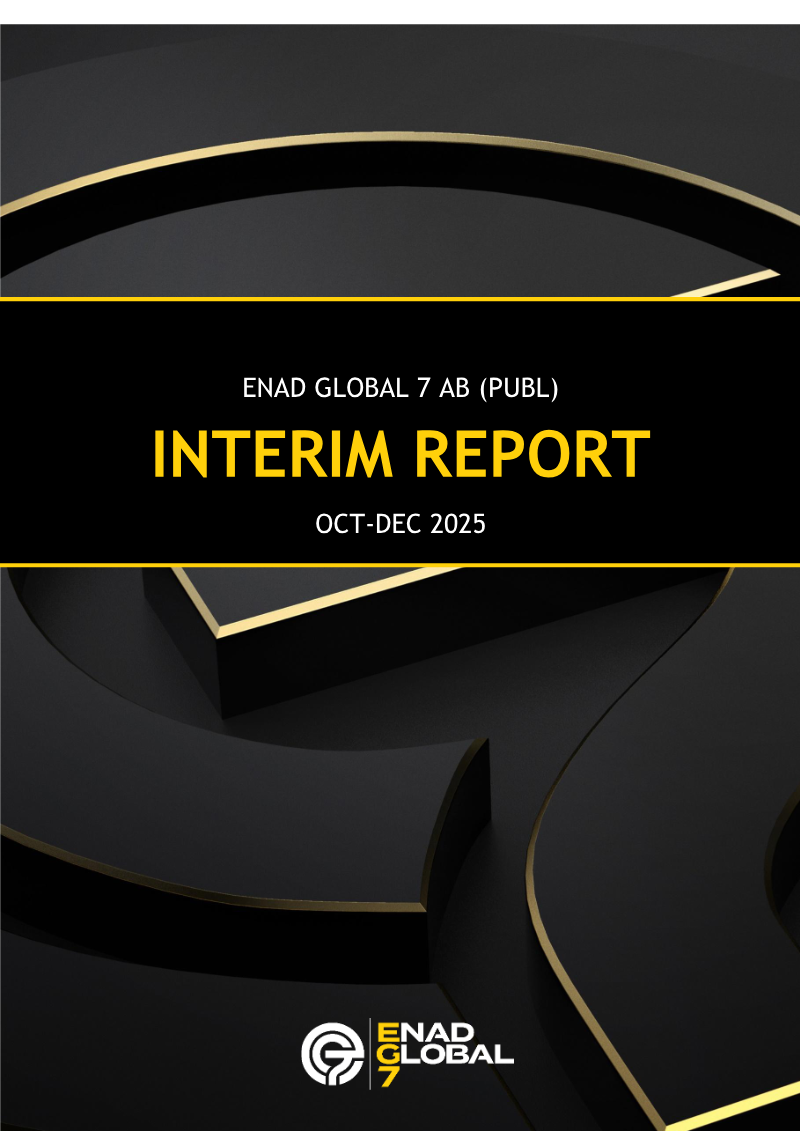 Cover of Enad Global 7 Interim Report: Oct-Dec 2025