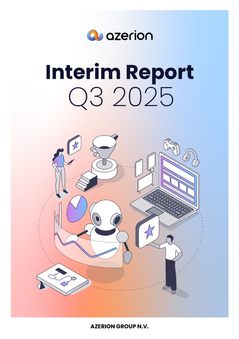 Cover of Azerion Q3 2025 Interim Report