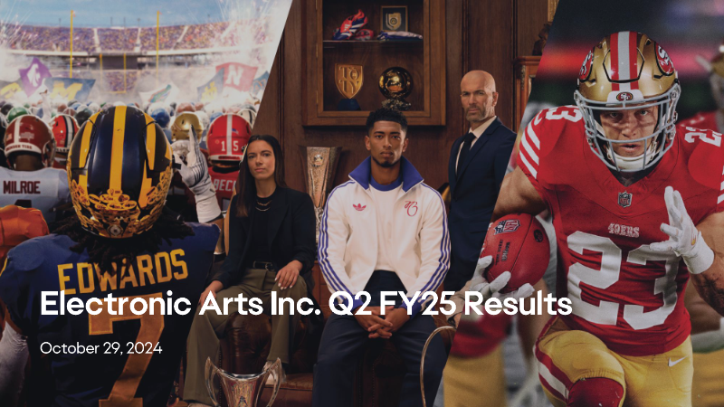 Cover of Electronic Arts Q2 FY25 Results