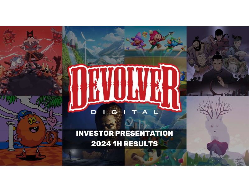 Cover of Devolver Digital 2024 1H Investor Presentation