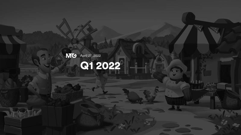 Cover of Modern Times Group Q1 2022 Investor Presentation