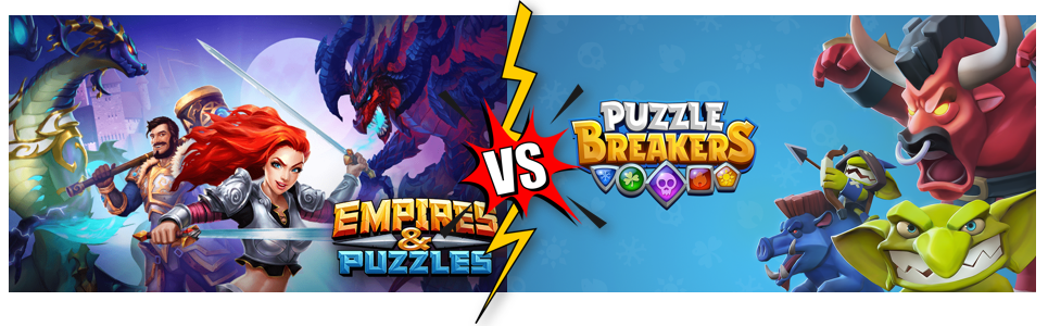Cover of Can Playrix' Puzzle Breakers Crack Zynga's Empires & Puzzles?
