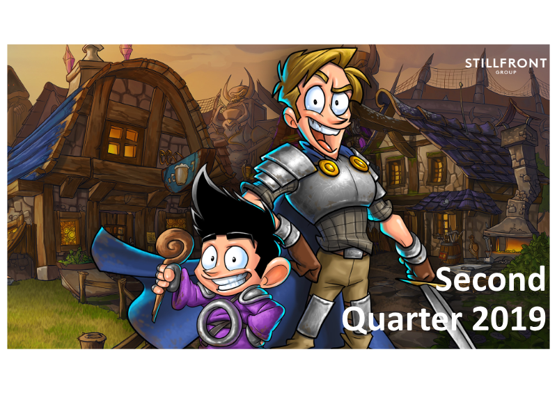 Cover of Stillfront Q2 2019 Interim Report
