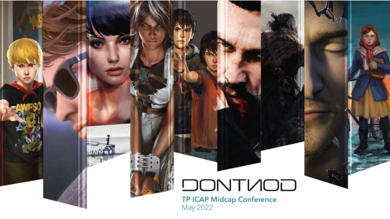 Cover of Don't Nod Financial Results Presentation: TP ICAP Midcap Conference
