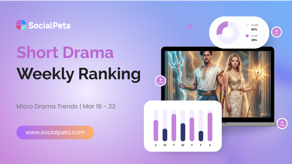 Cover of Short Drama Weekly Ranking: AI Live-Action Dramas Rise