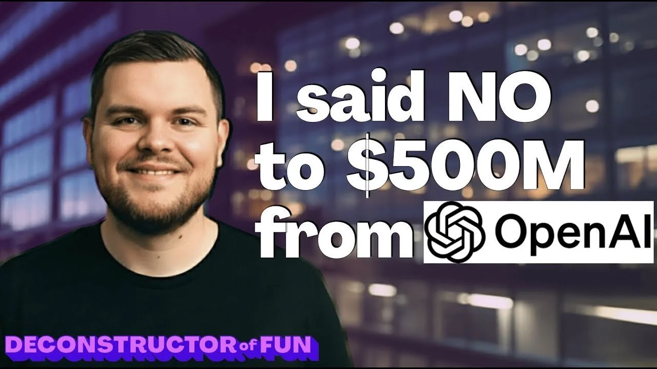 Cover of The Man Who Walked Away from OpenAI and Raised $134 Million Instead