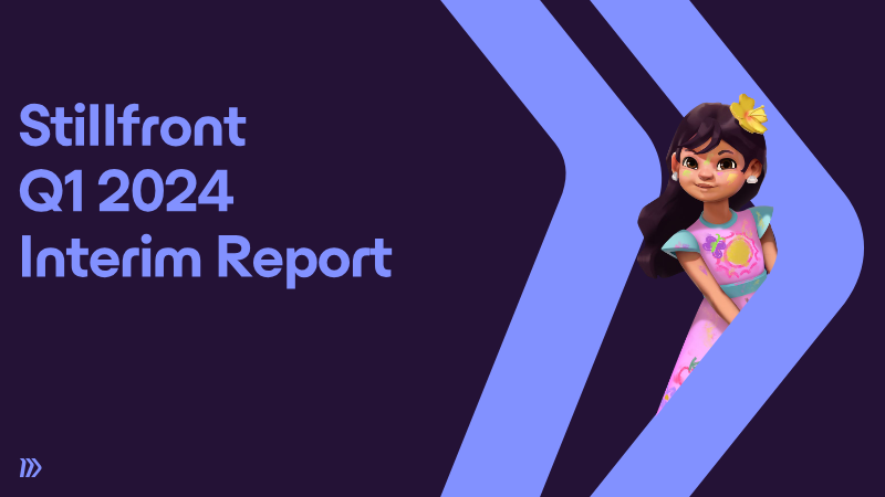 Cover of Stillfront Q1 2024 Interim Report