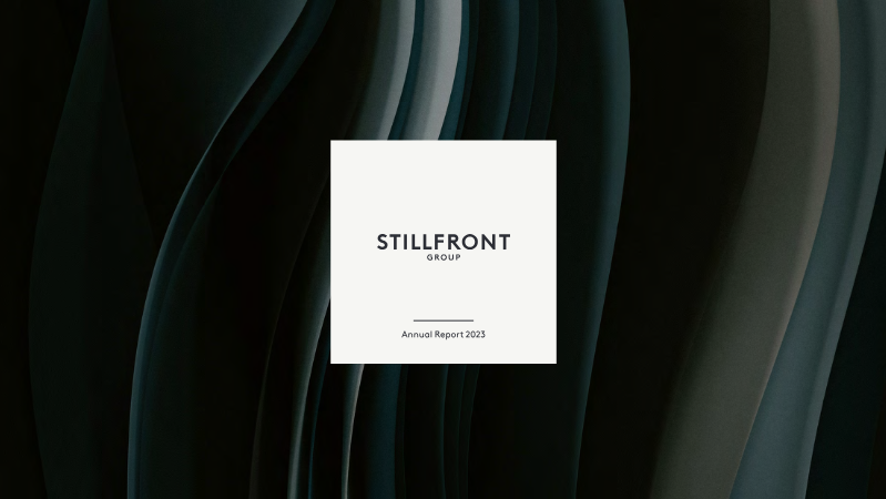 Cover of Stillfront Group Annual Report 2023