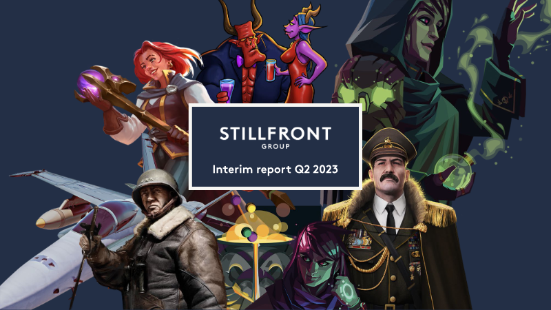 Cover of Stillfront Group: Interim Report Q2 2023