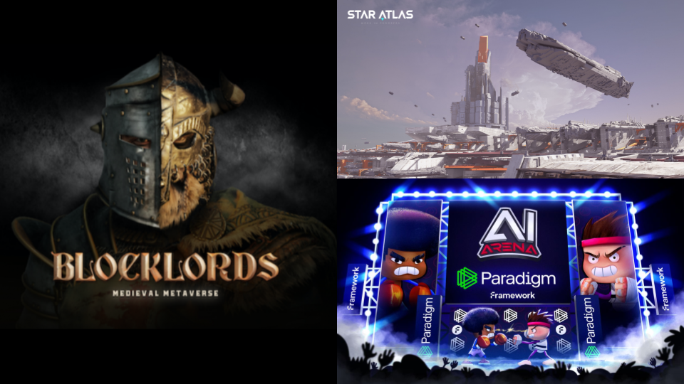 Cover of Game Radar: Blocklords, Star Atlas, AI Arena