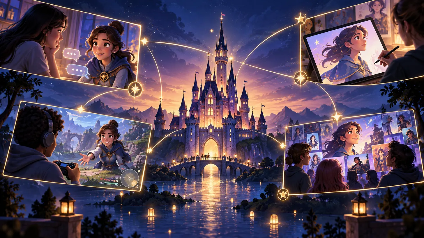 Cover of From Disney to miHoYo: The Road Toward AI-Enabled Fandom