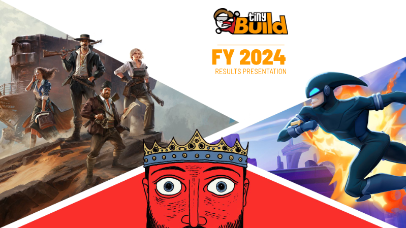 Cover of tinyBuild FY 2024 Results Presentation