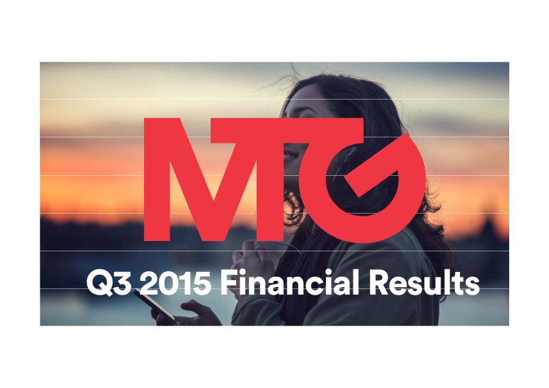 Cover of Modern Times Group Q3 2015 Financial Results