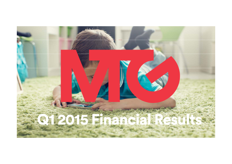 Cover of Modern Times Group Q1 2015 Financial Results