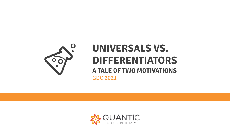 Cover of Universals vs. Differentiators: A Tale of Two Motivations