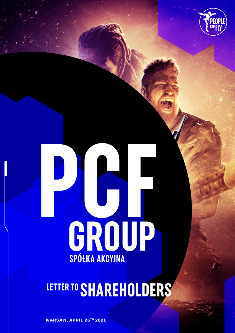Cover of Letter to Shareholders 2021: PCF Group