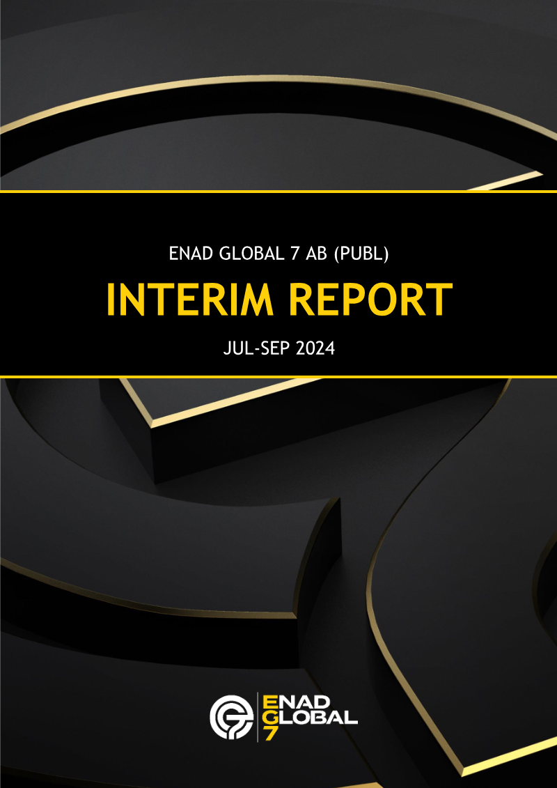 Cover of Enad Global 7 Interim Report: Jul–Sep 2024