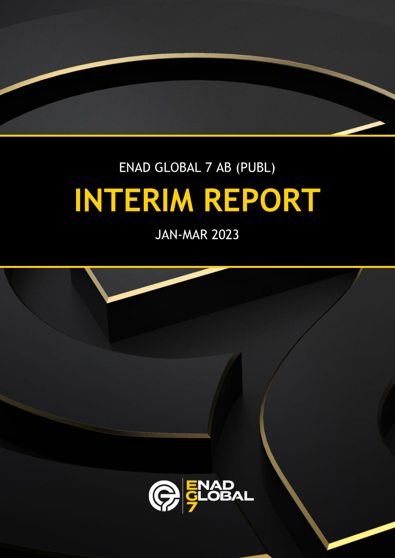 Cover of Enad Global 7 Interim Report: Jan–Mar 2023