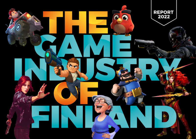 Cover of Finnish Game Industry Report: 2022
